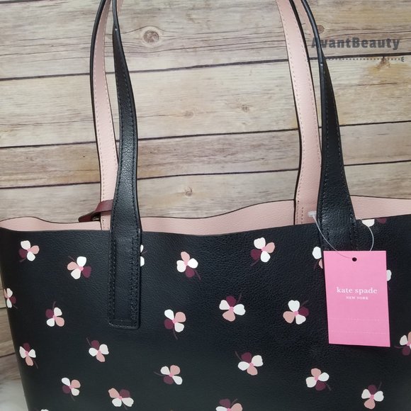 Kate Spade Large Pup Puppy Dog Reversible Tote New - Picture 12 of 15